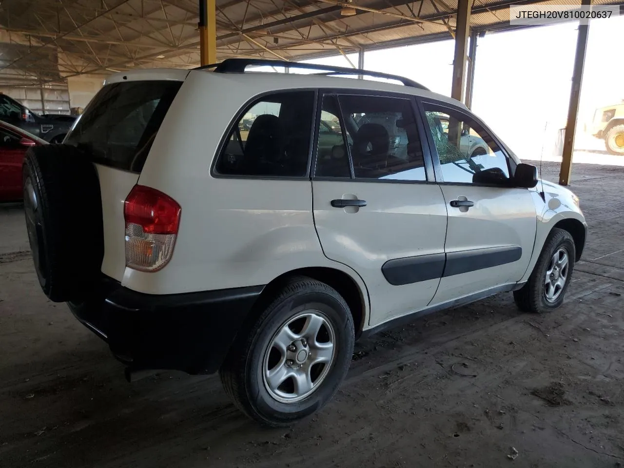 2001 Toyota Rav4 VIN: JTEGH20V810020637 Lot: 77610844