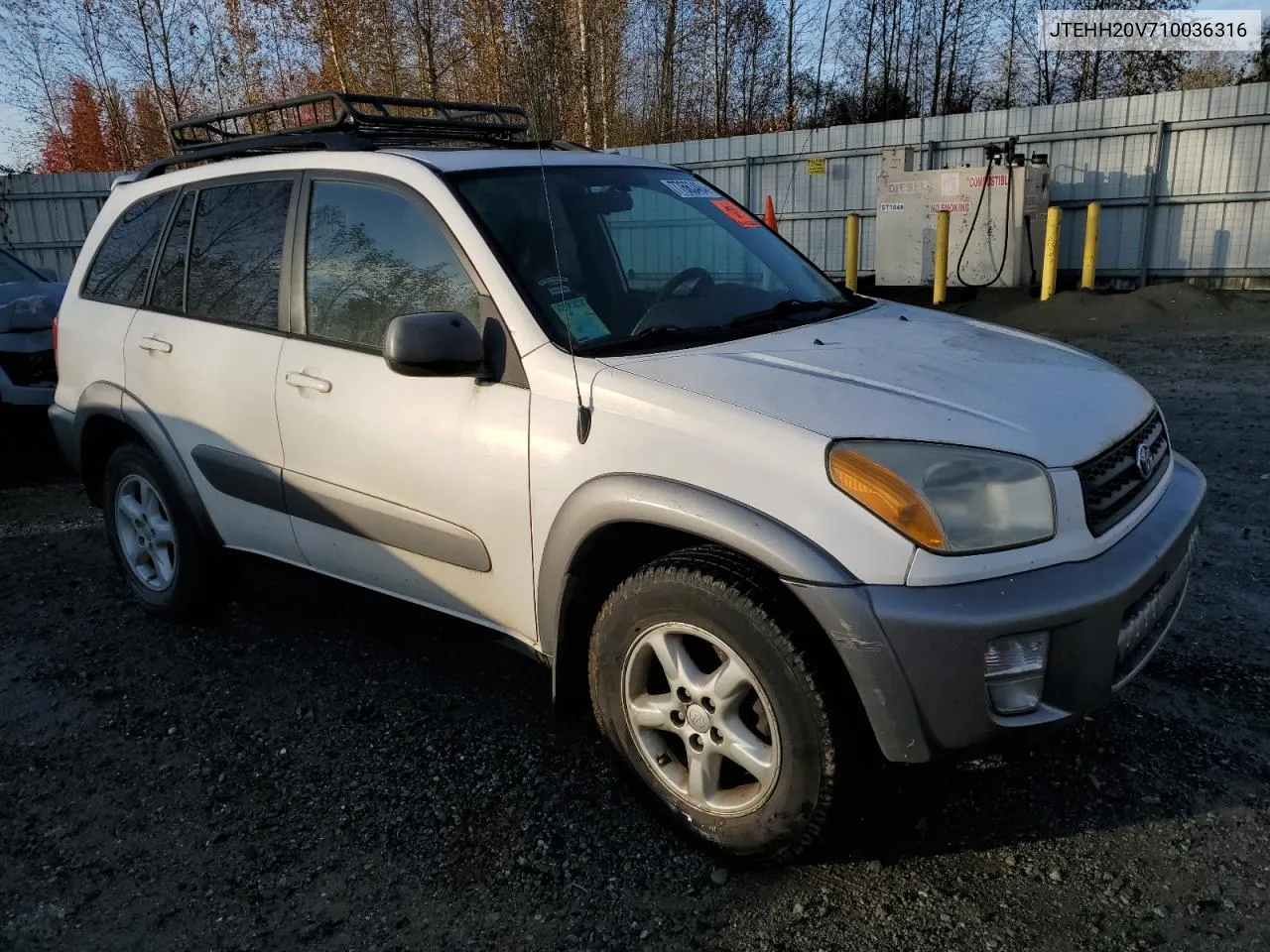 2001 Toyota Rav4 VIN: JTEHH20V710036316 Lot: 77663484