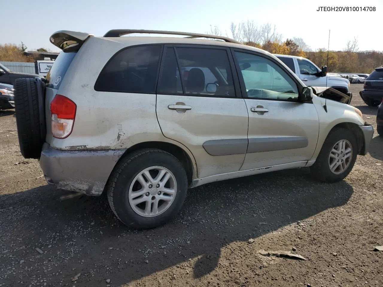 2001 Toyota Rav4 VIN: JTEGH20V810014708 Lot: 78490394