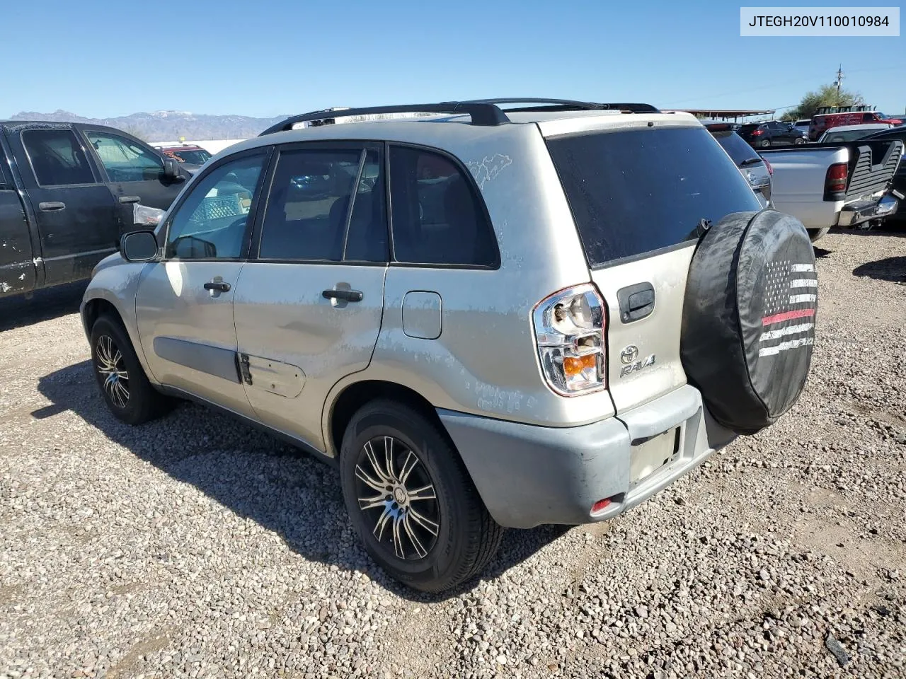 2001 Toyota Rav4 VIN: JTEGH20V110010984 Lot: 79136644