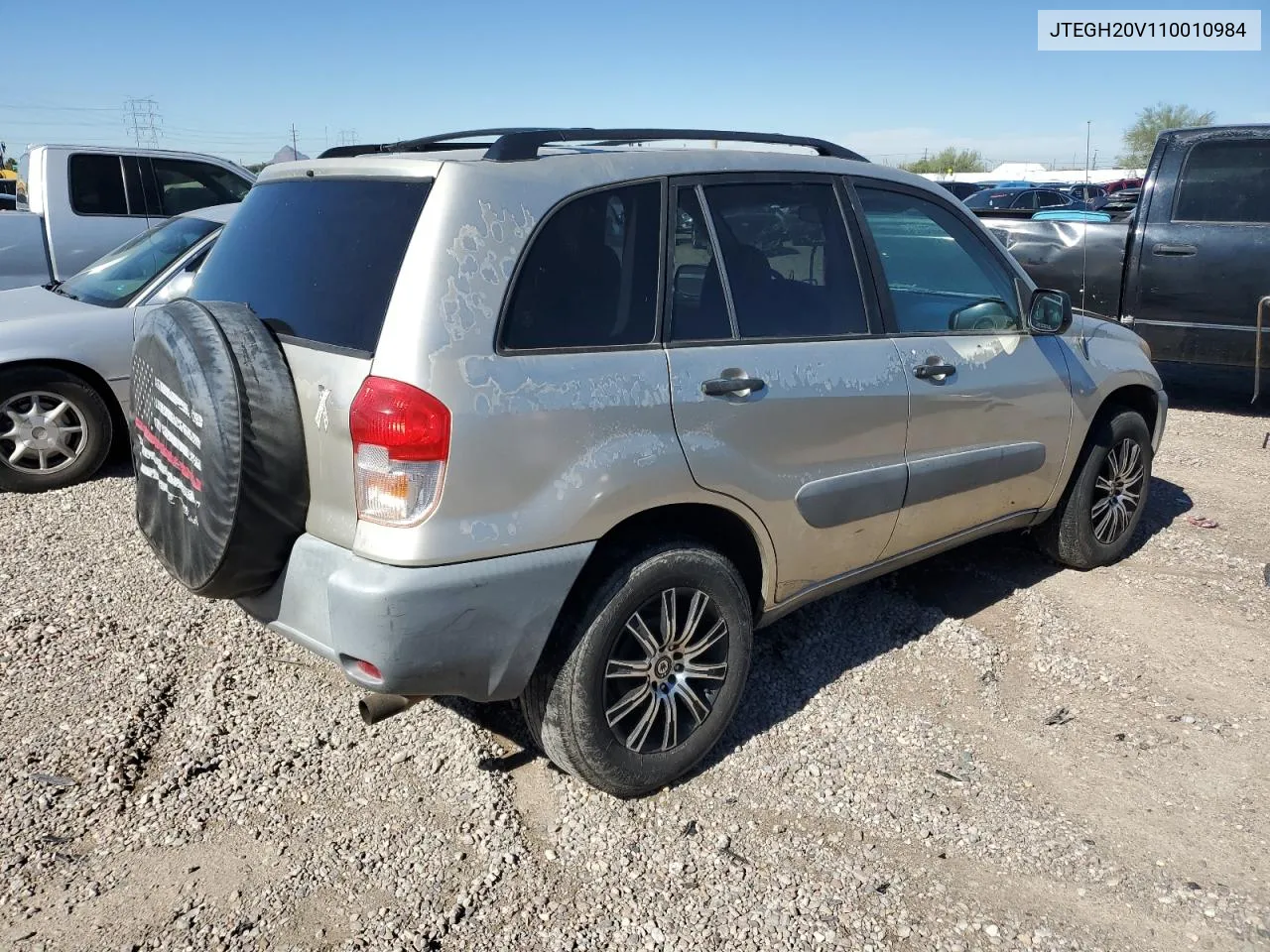 2001 Toyota Rav4 VIN: JTEGH20V110010984 Lot: 79136644