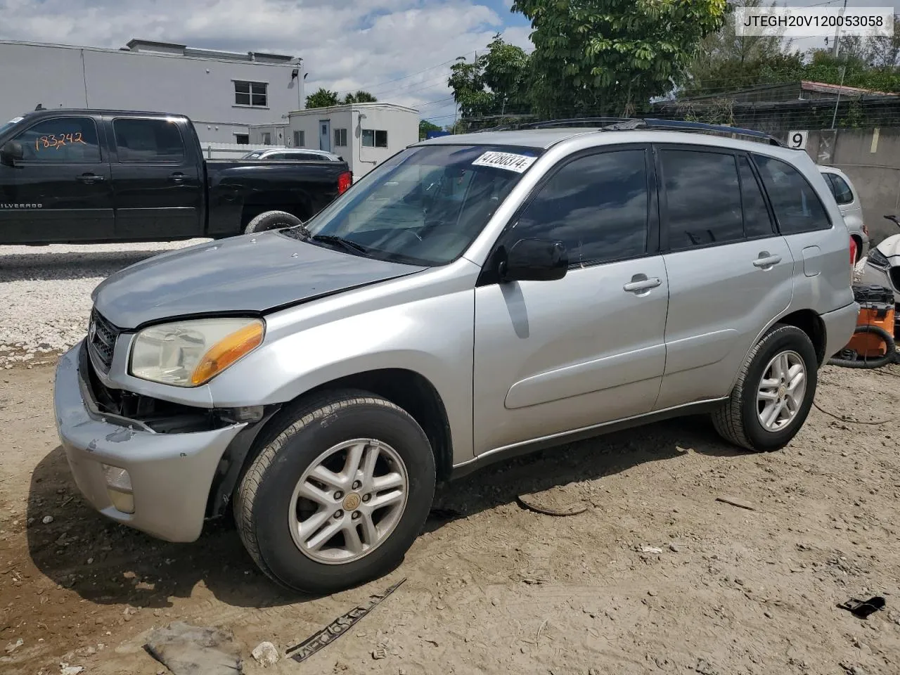 2002 Toyota Rav4 VIN: JTEGH20V120053058 Lot: 47280374