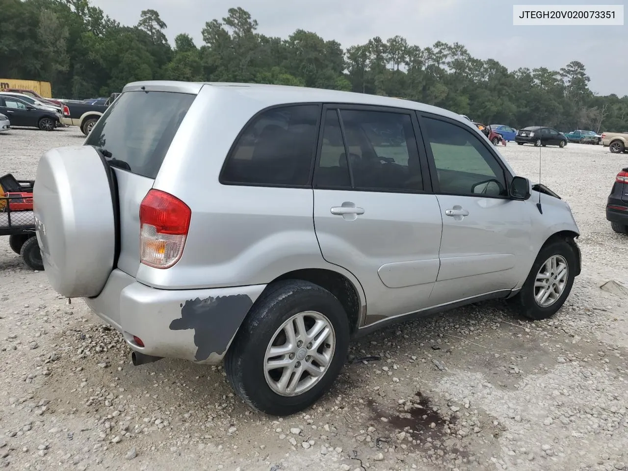 2002 Toyota Rav4 VIN: JTEGH20V020073351 Lot: 52123274