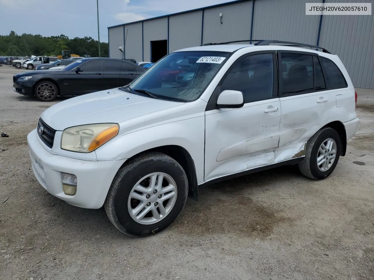 2002 Toyota Rav4 VIN: JTEGH20V620057610 Lot: 62121403