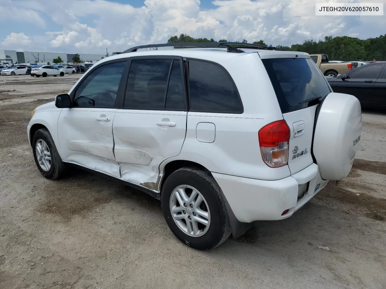 2002 Toyota Rav4 VIN: JTEGH20V620057610 Lot: 62121403