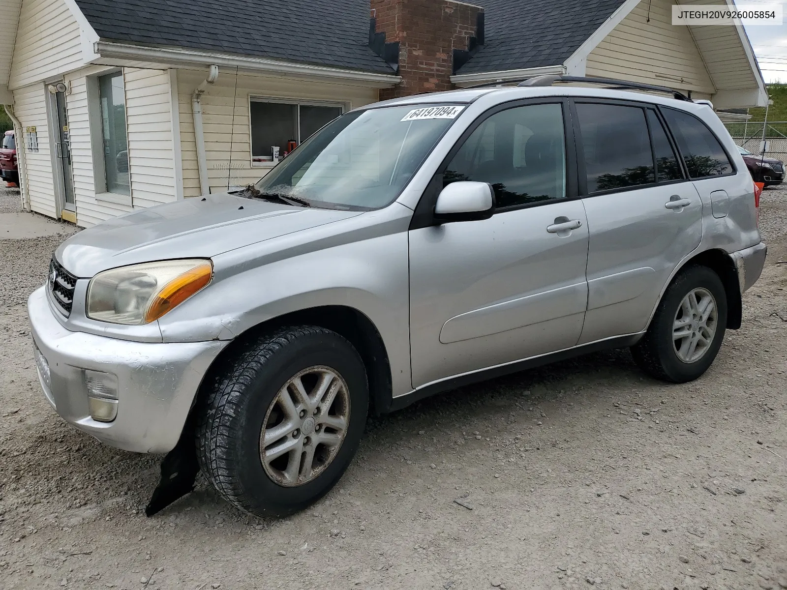 2002 Toyota Rav4 VIN: JTEGH20V926005854 Lot: 64197094