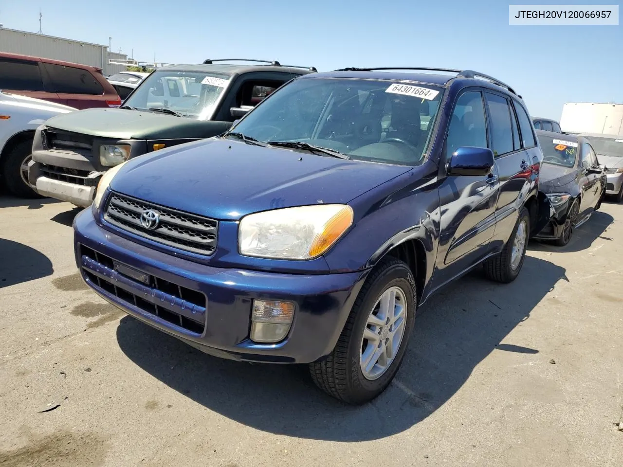 2002 Toyota Rav4 VIN: JTEGH20V120066957 Lot: 64301664