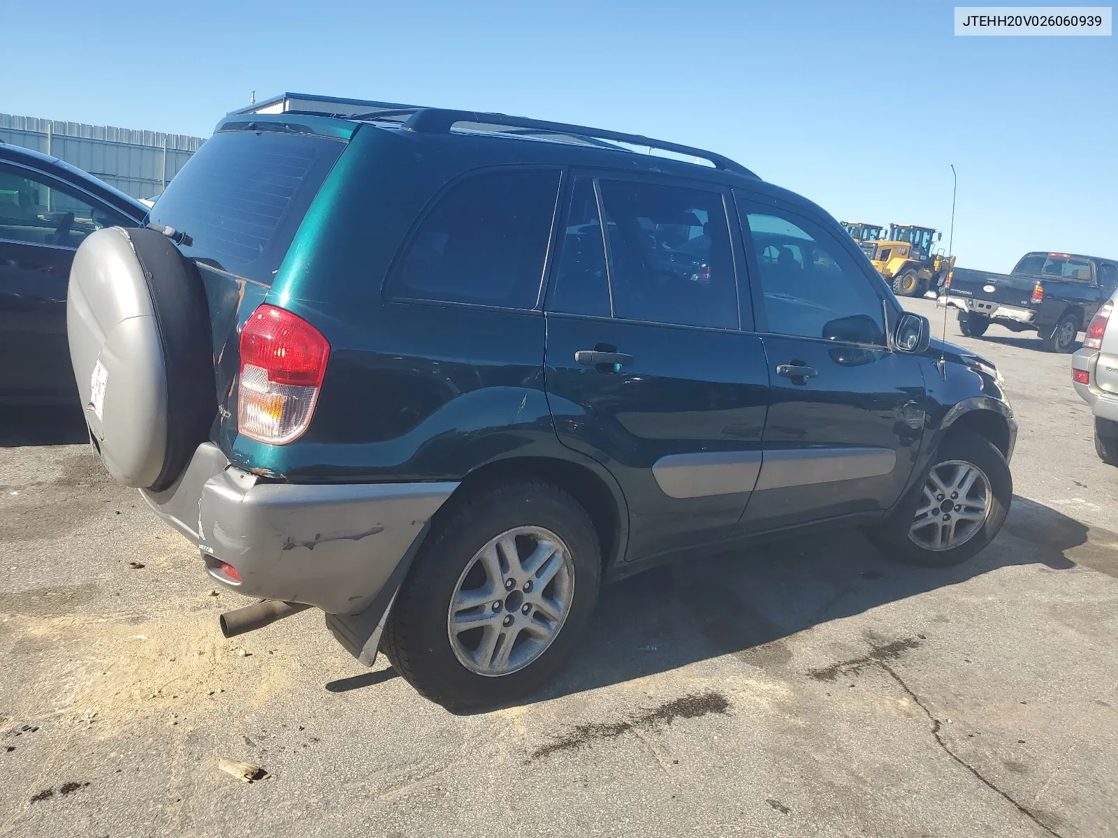 2002 Toyota Rav4 VIN: JTEHH20V026060939 Lot: 67316684