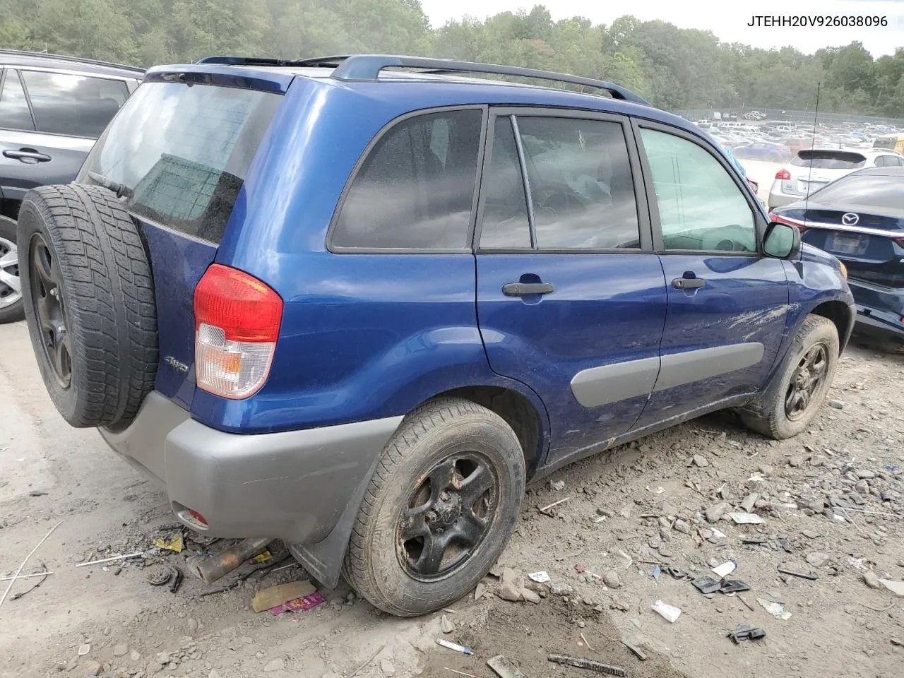 2002 Toyota Rav4 VIN: JTEHH20V926038096 Lot: 69177384