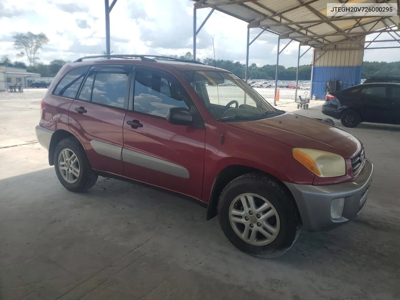 2002 Toyota Rav4 VIN: JTEGH20V726000295 Lot: 69765644