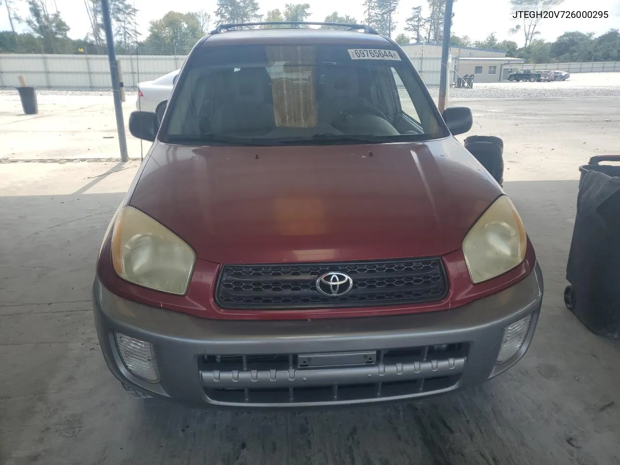 2002 Toyota Rav4 VIN: JTEGH20V726000295 Lot: 69765644