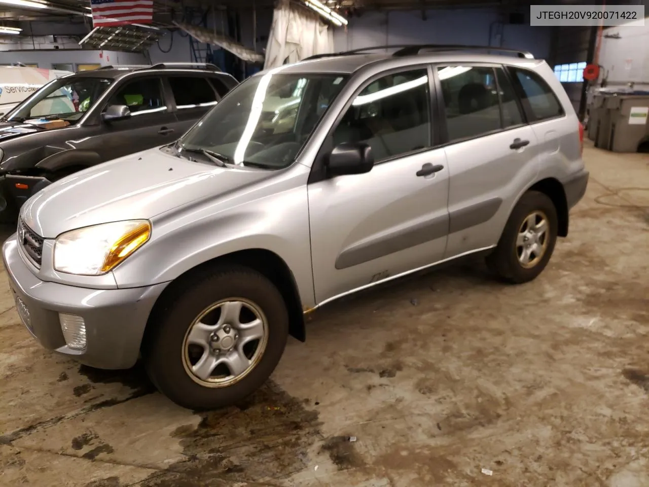 2002 Toyota Rav4 VIN: JTEGH20V920071422 Lot: 70109703