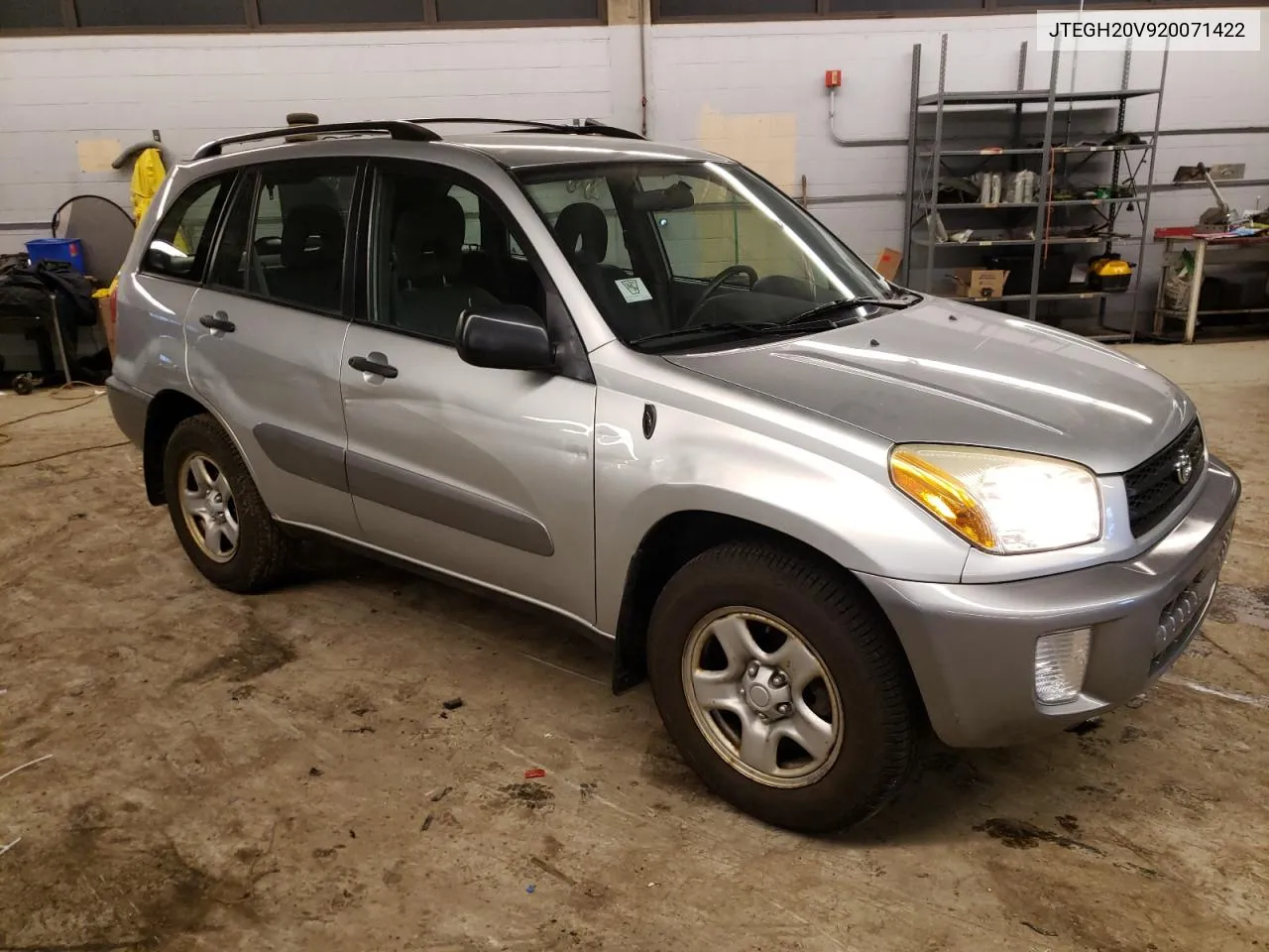 2002 Toyota Rav4 VIN: JTEGH20V920071422 Lot: 70109703