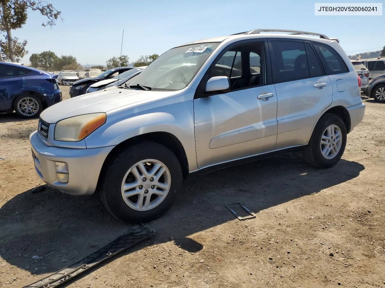 2002 Toyota Rav4 VIN: JTEGH20V520060241 Lot: 70541744