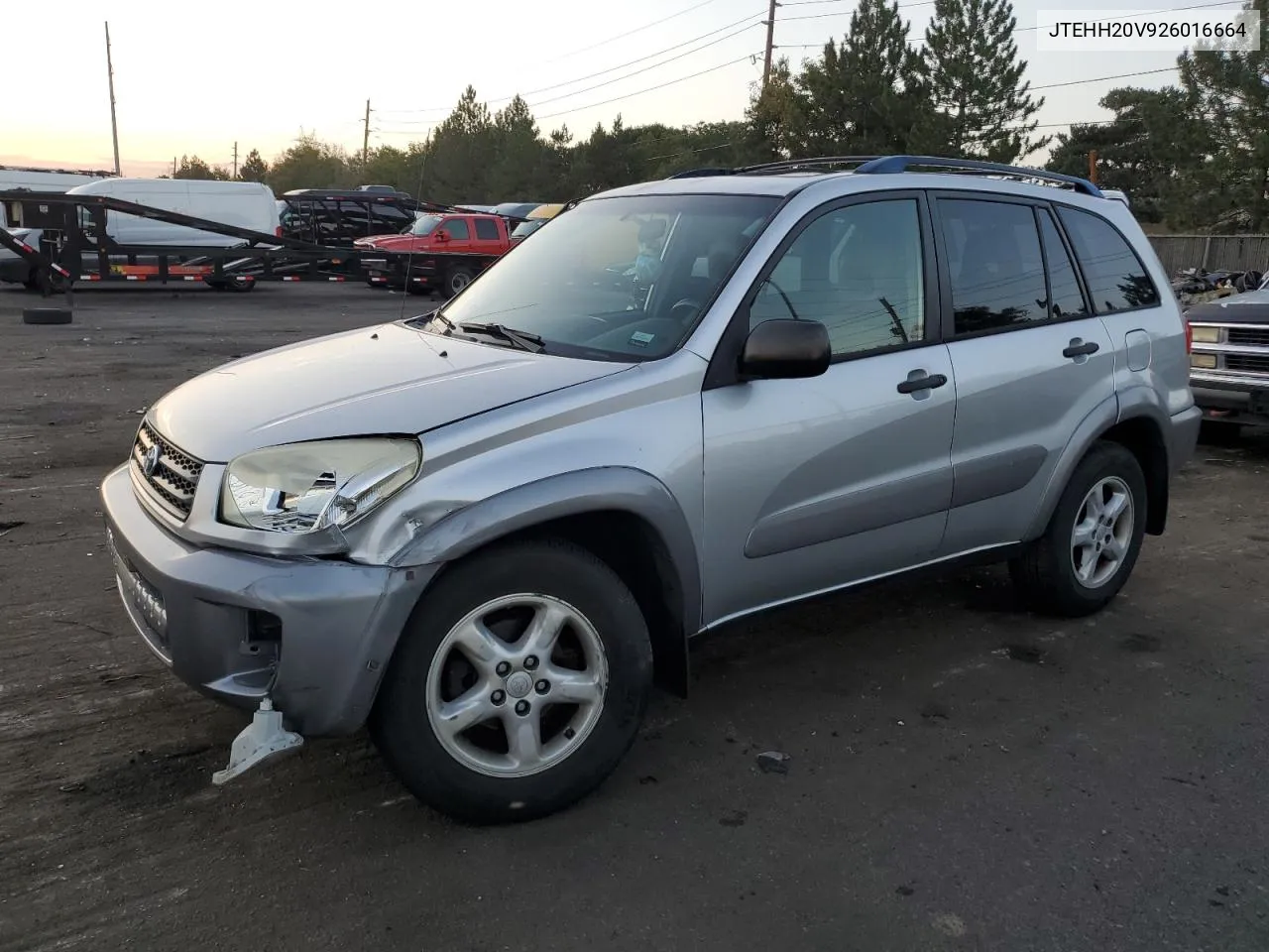 2002 Toyota Rav4 VIN: JTEHH20V926016664 Lot: 71321724