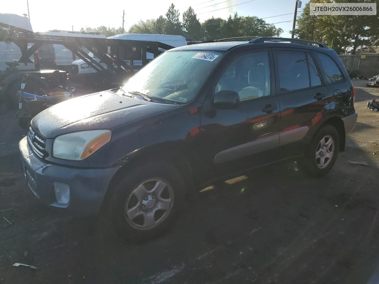 2002 Toyota Rav4 VIN: JTEGH20VX26006866 Lot: 72054274