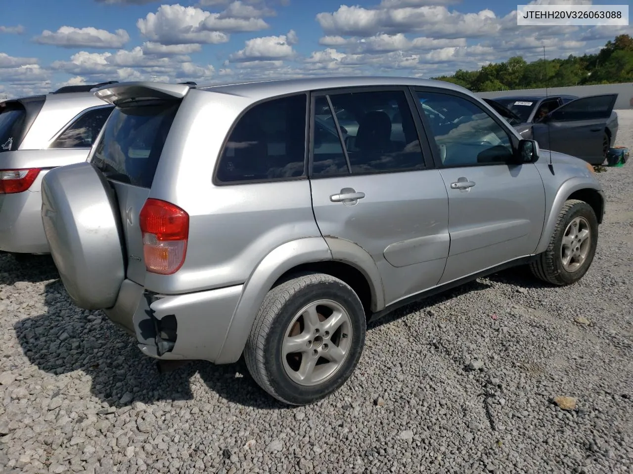 2002 Toyota Rav4 VIN: JTEHH20V326063088 Lot: 72222294