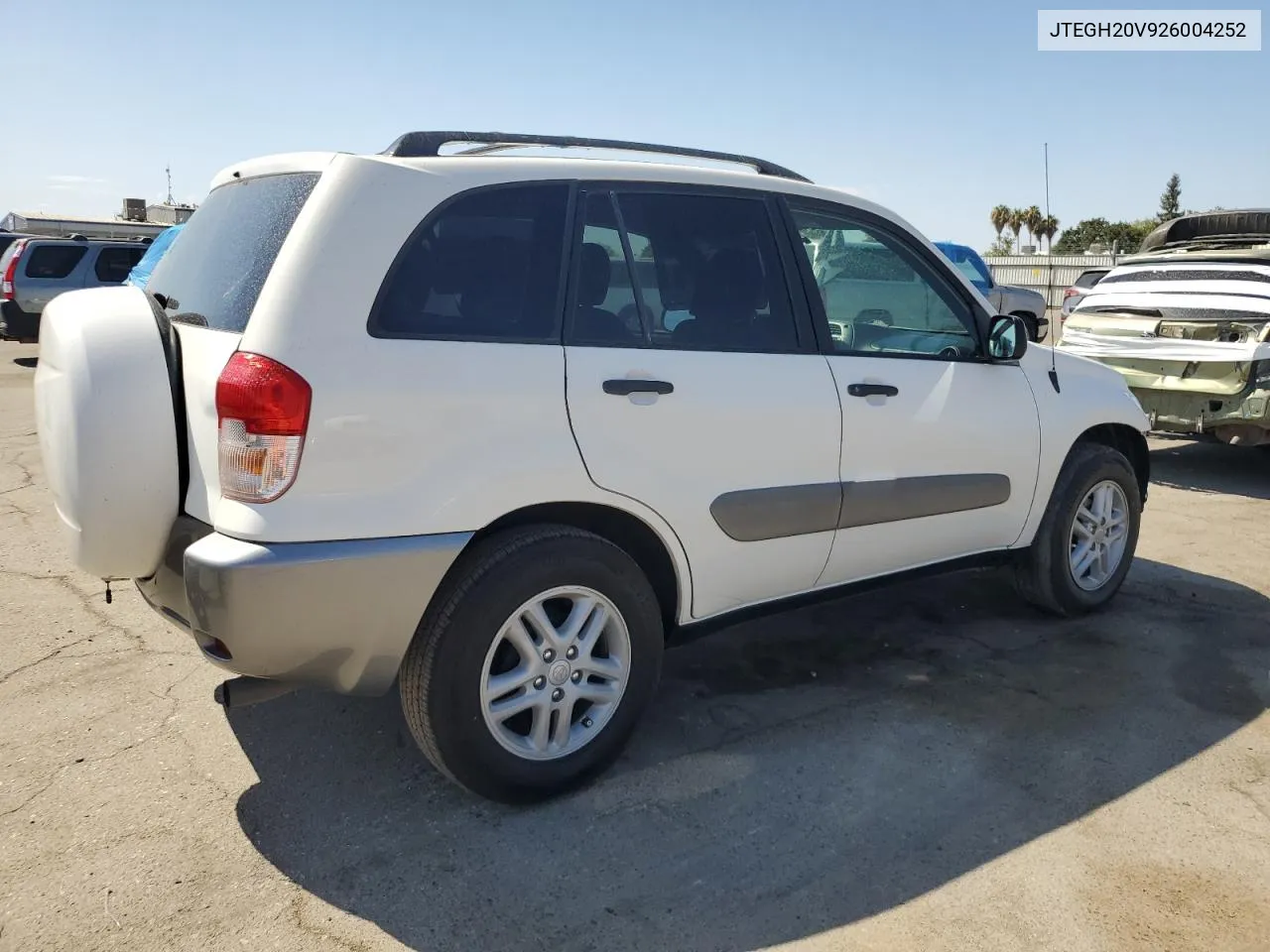 2002 Toyota Rav4 VIN: JTEGH20V926004252 Lot: 72353404