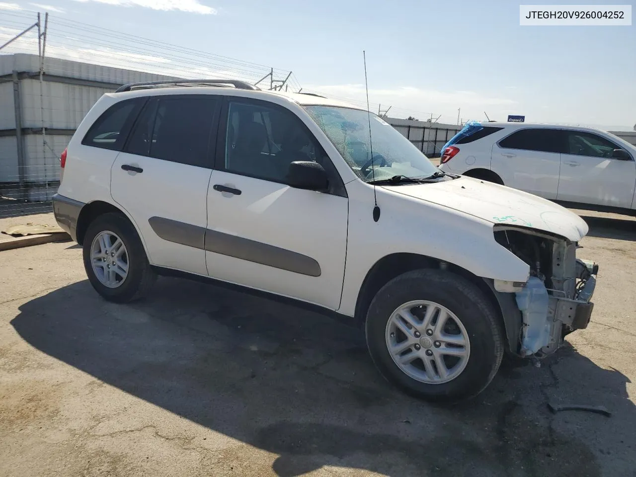 2002 Toyota Rav4 VIN: JTEGH20V926004252 Lot: 72353404