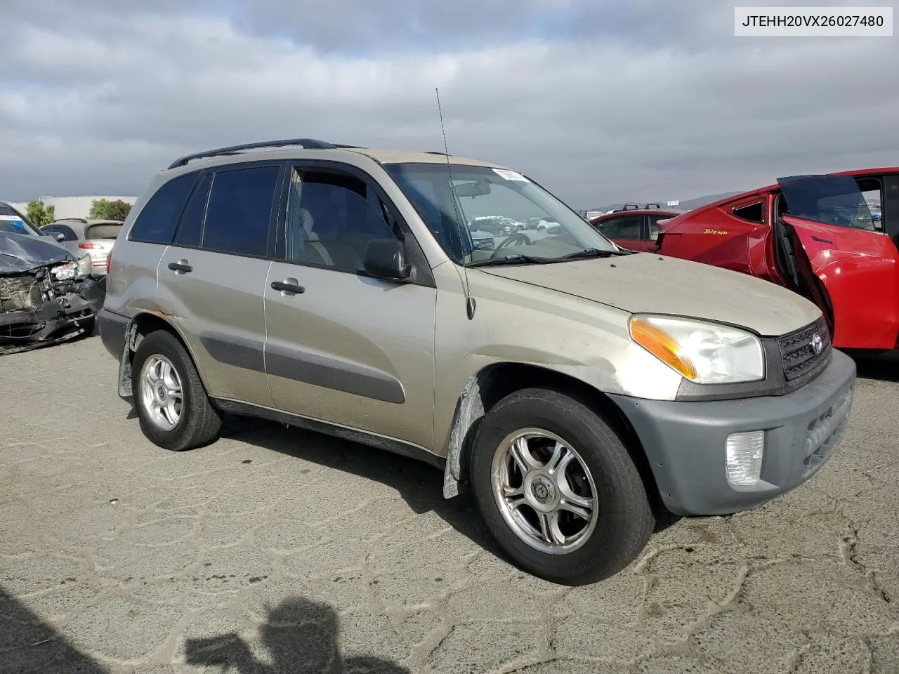 2002 Toyota Rav4 VIN: JTEHH20VX26027480 Lot: 73068274