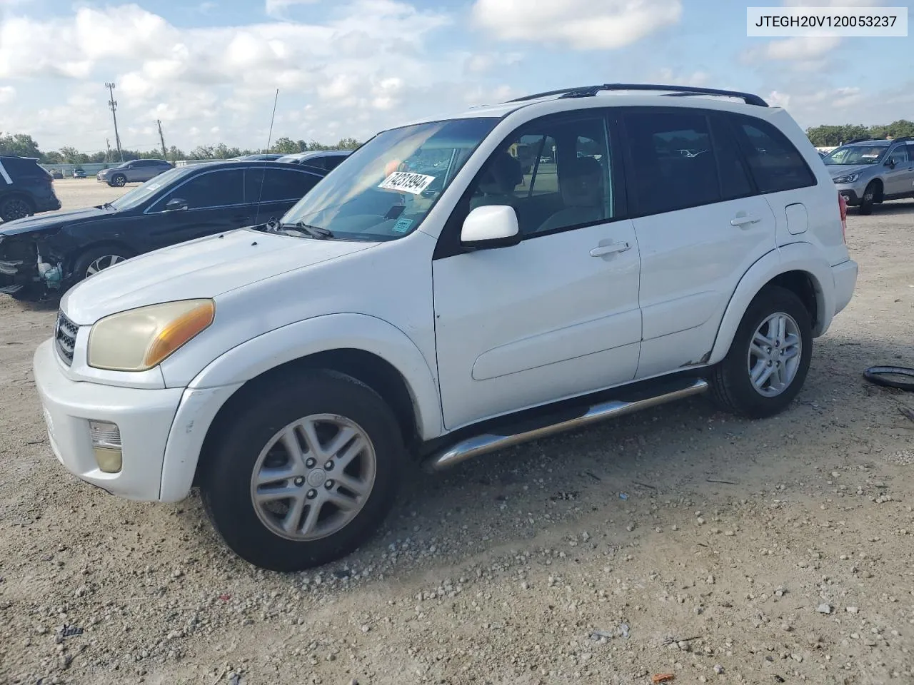 2002 Toyota Rav4 VIN: JTEGH20V120053237 Lot: 74231994