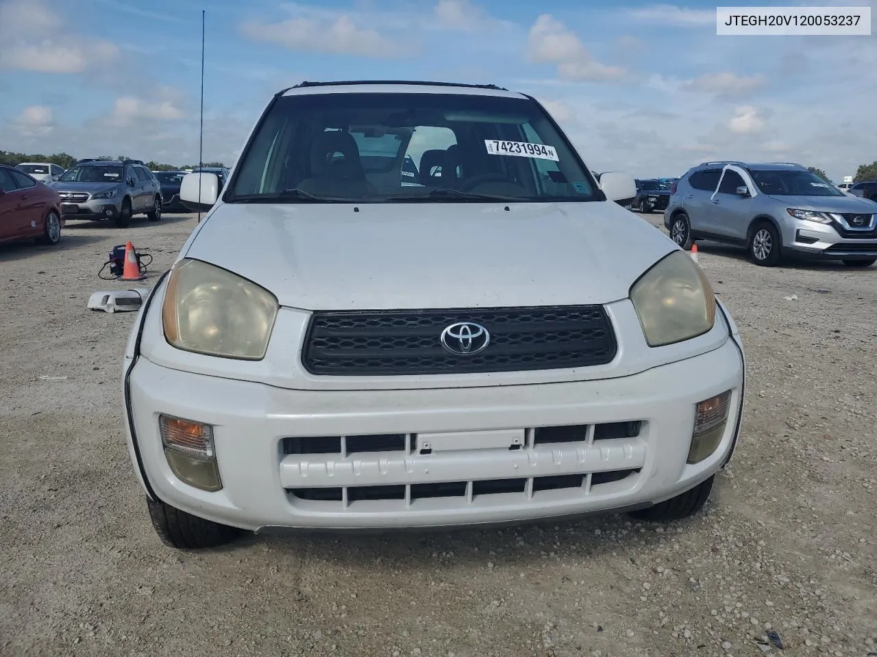 2002 Toyota Rav4 VIN: JTEGH20V120053237 Lot: 74231994