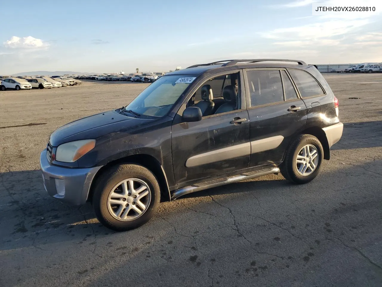 2002 Toyota Rav4 VIN: JTEHH20VX26028810 Lot: 74963974