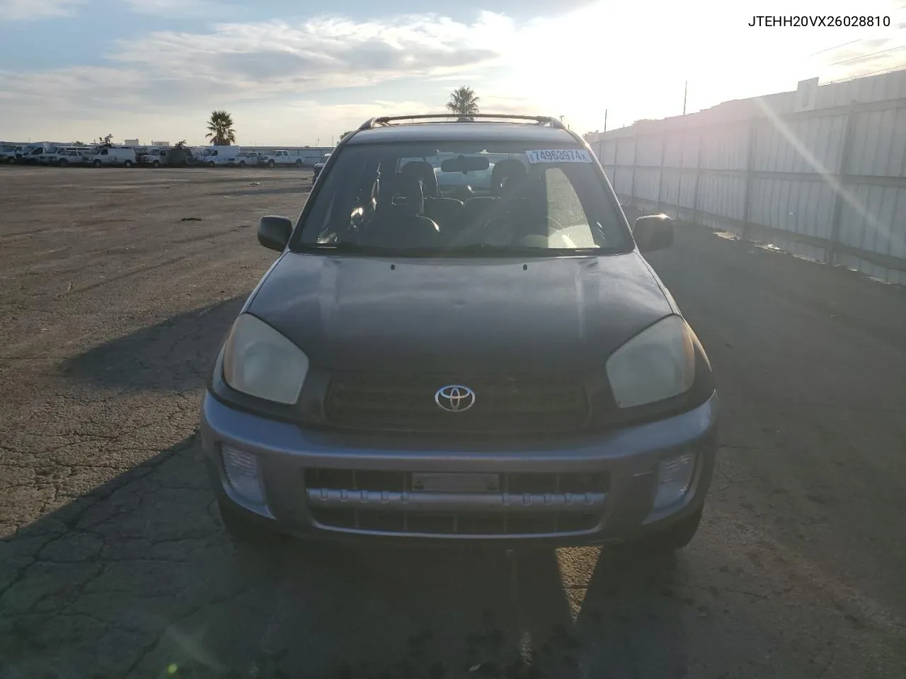 2002 Toyota Rav4 VIN: JTEHH20VX26028810 Lot: 74963974