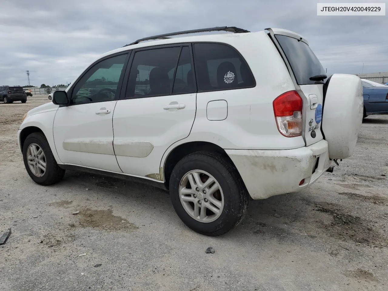 2002 Toyota Rav4 VIN: JTEGH20V420049229 Lot: 75600114