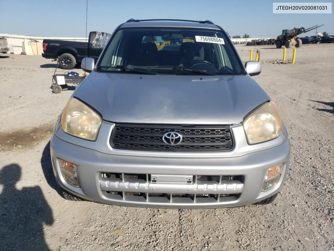 2002 Toyota Rav4 VIN: JTEGH20V020081031 Lot: 75698804