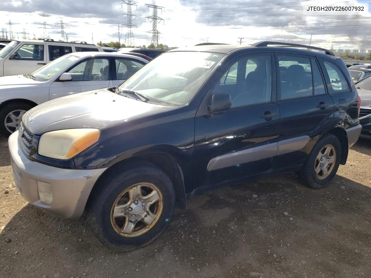 2002 Toyota Rav4 VIN: JTEGH20V226007932 Lot: 75900754