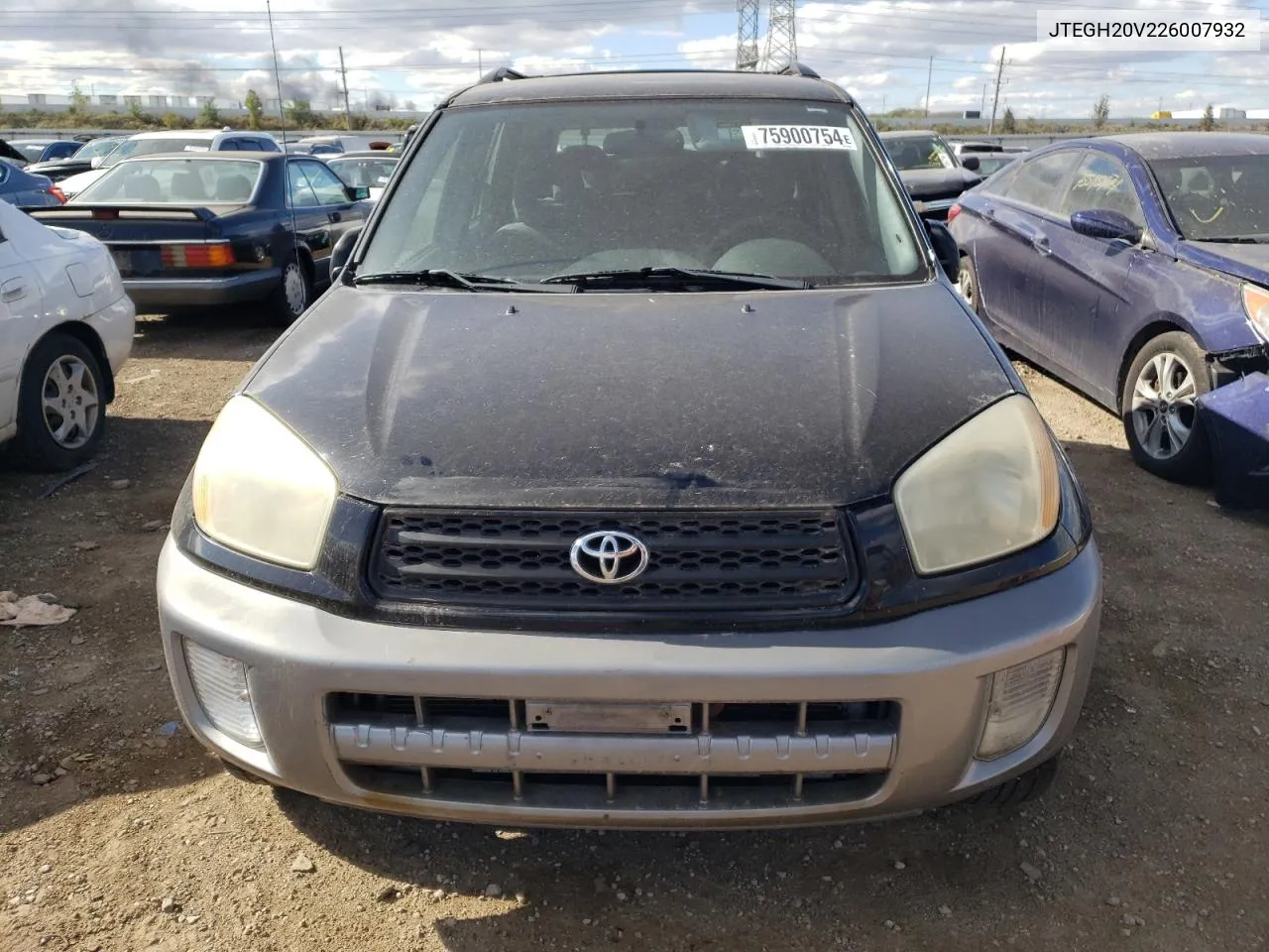 JTEGH20V226007932 2002 Toyota Rav4