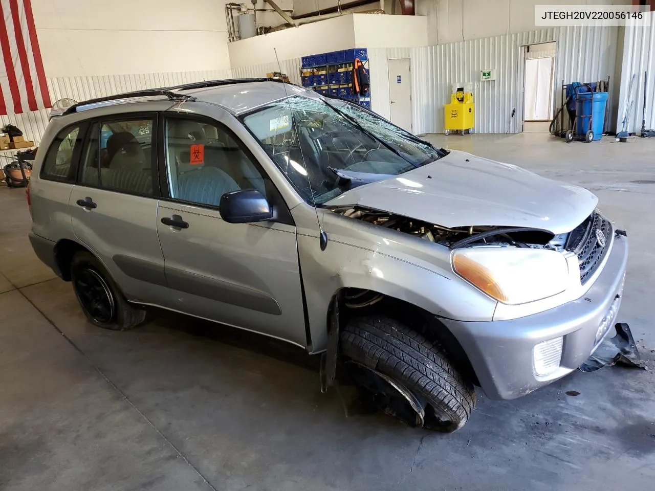 2002 Toyota Rav4 VIN: JTEGH20V220056146 Lot: 76350964