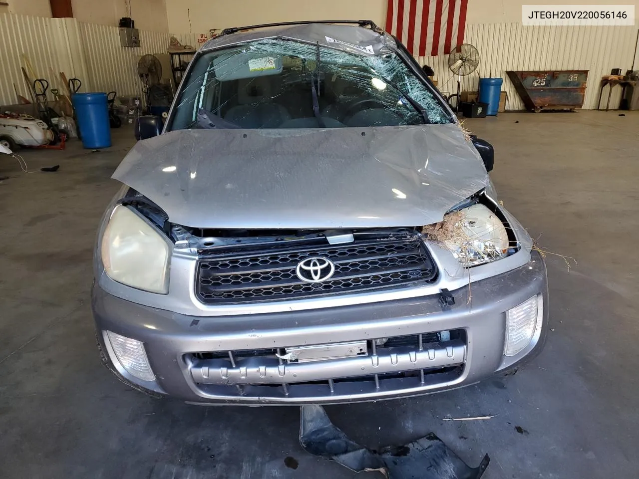 2002 Toyota Rav4 VIN: JTEGH20V220056146 Lot: 76350964