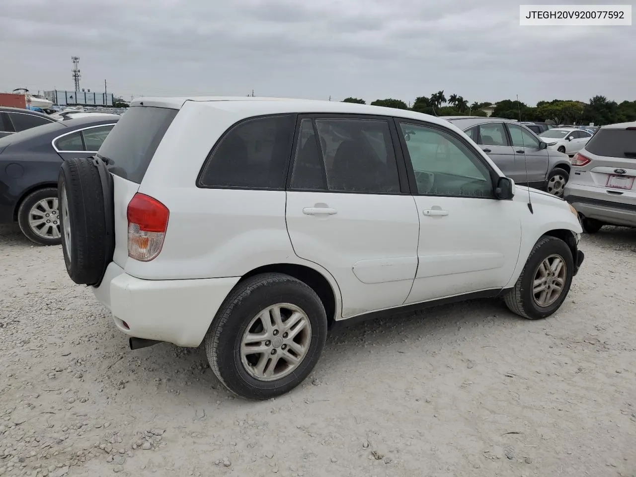 2002 Toyota Rav4 VIN: JTEGH20V920077592 Lot: 76466994