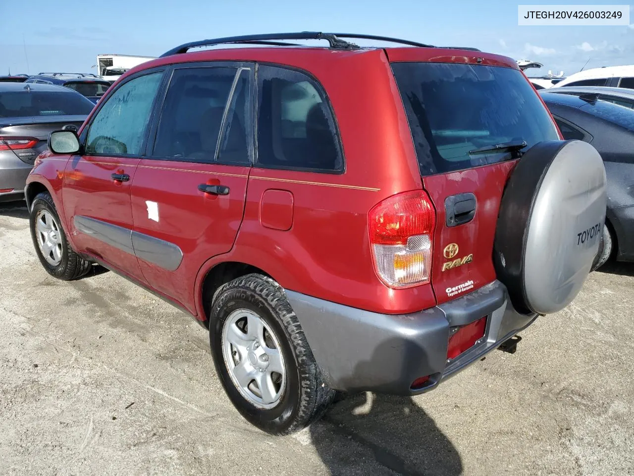 2002 Toyota Rav4 VIN: JTEGH20V426003249 Lot: 76692724