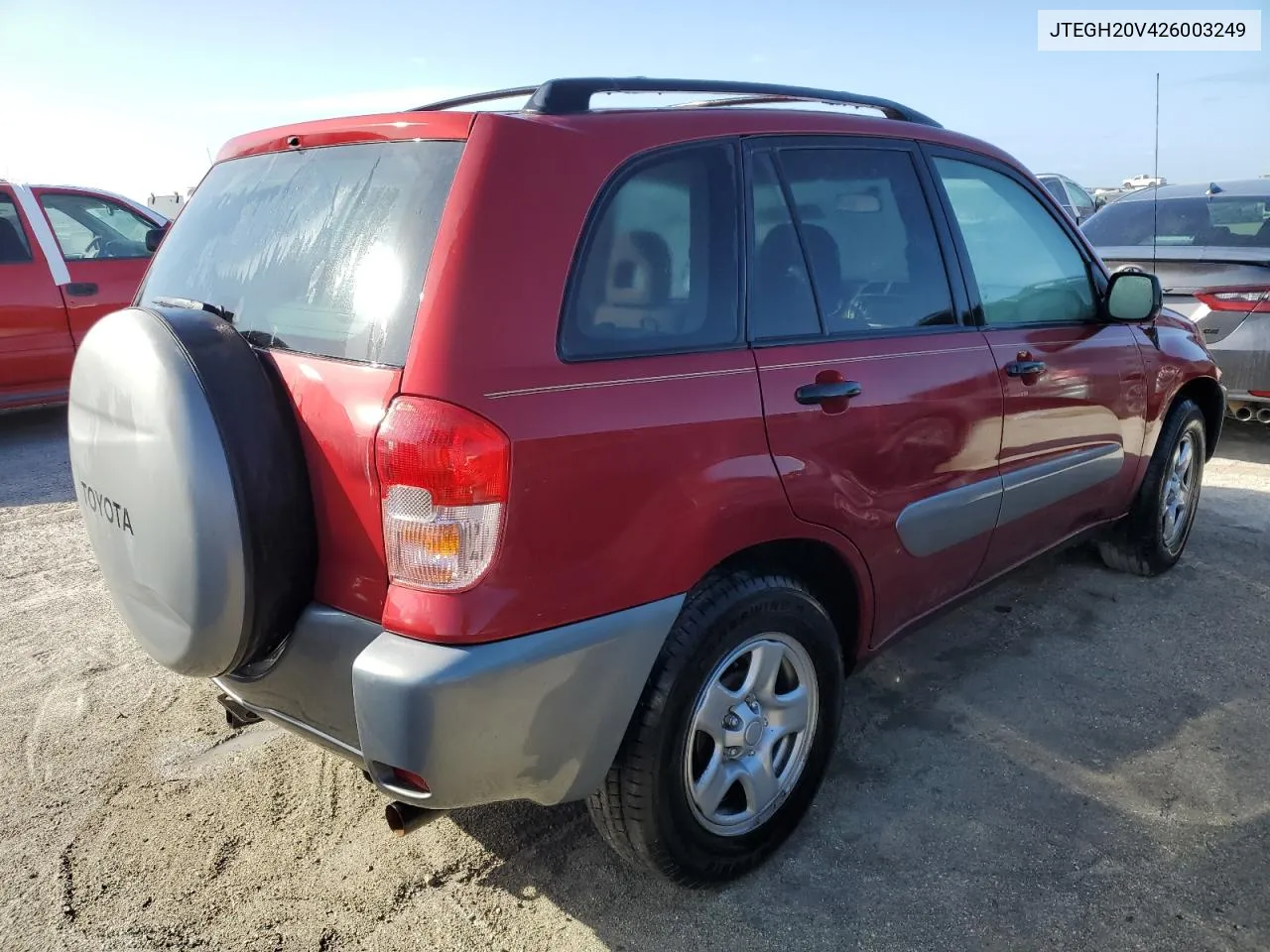 2002 Toyota Rav4 VIN: JTEGH20V426003249 Lot: 76692724