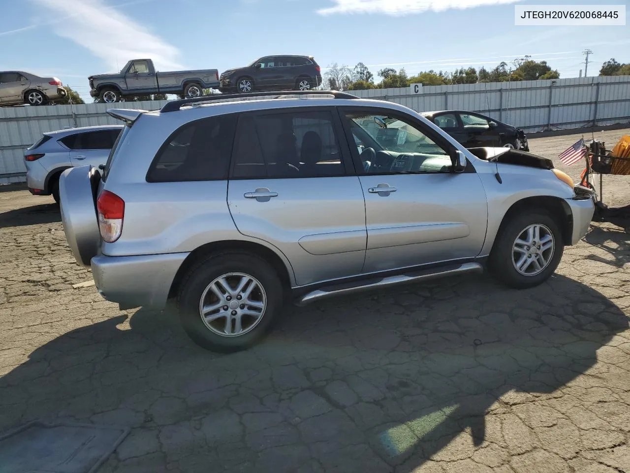 2002 Toyota Rav4 VIN: JTEGH20V620068445 Lot: 76980864