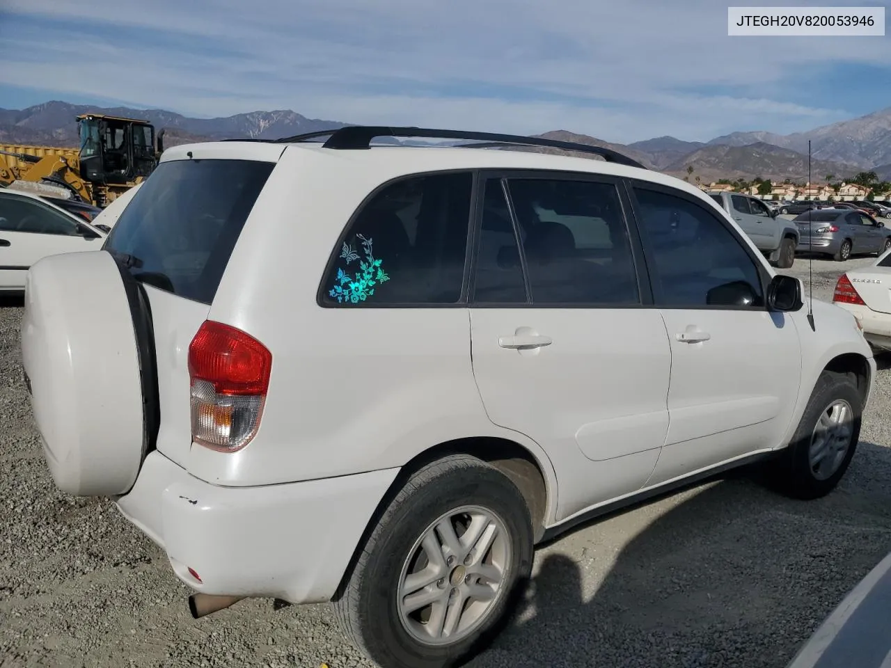 2002 Toyota Rav4 VIN: JTEGH20V820053946 Lot: 77228944