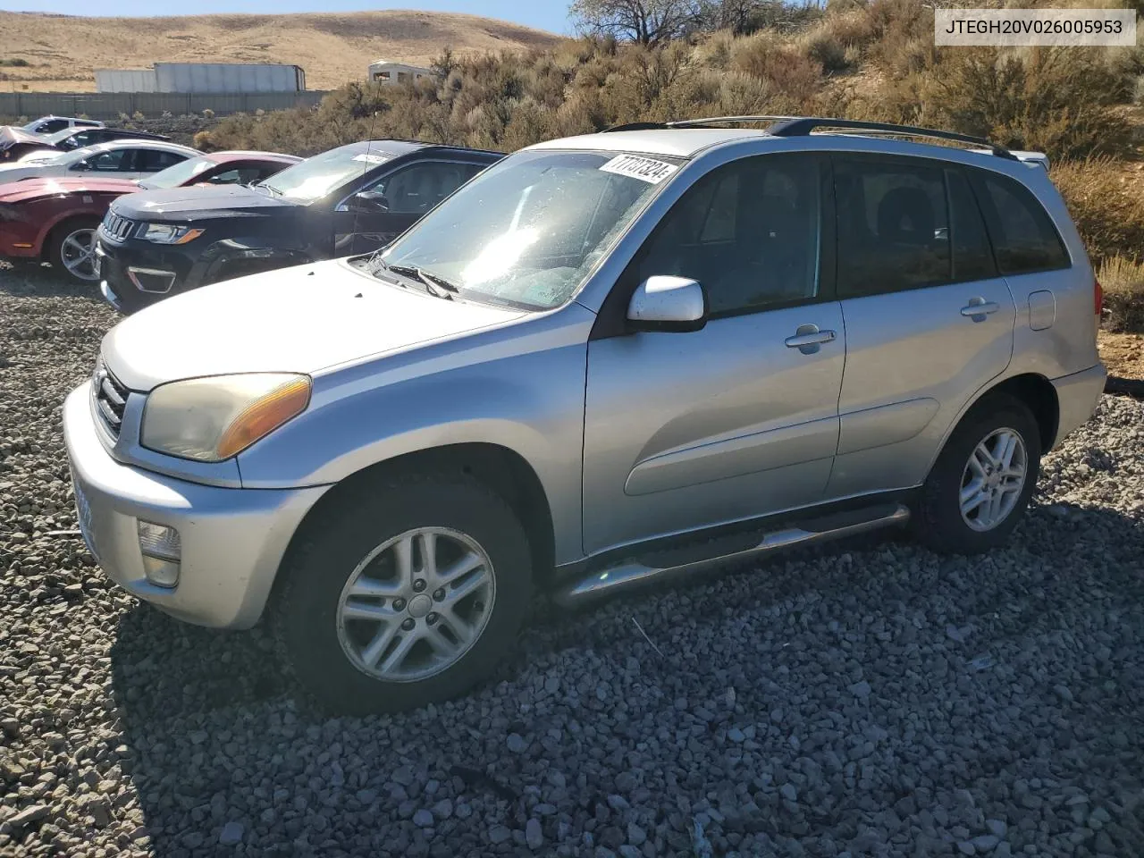 2002 Toyota Rav4 VIN: JTEGH20V026005953 Lot: 77707324