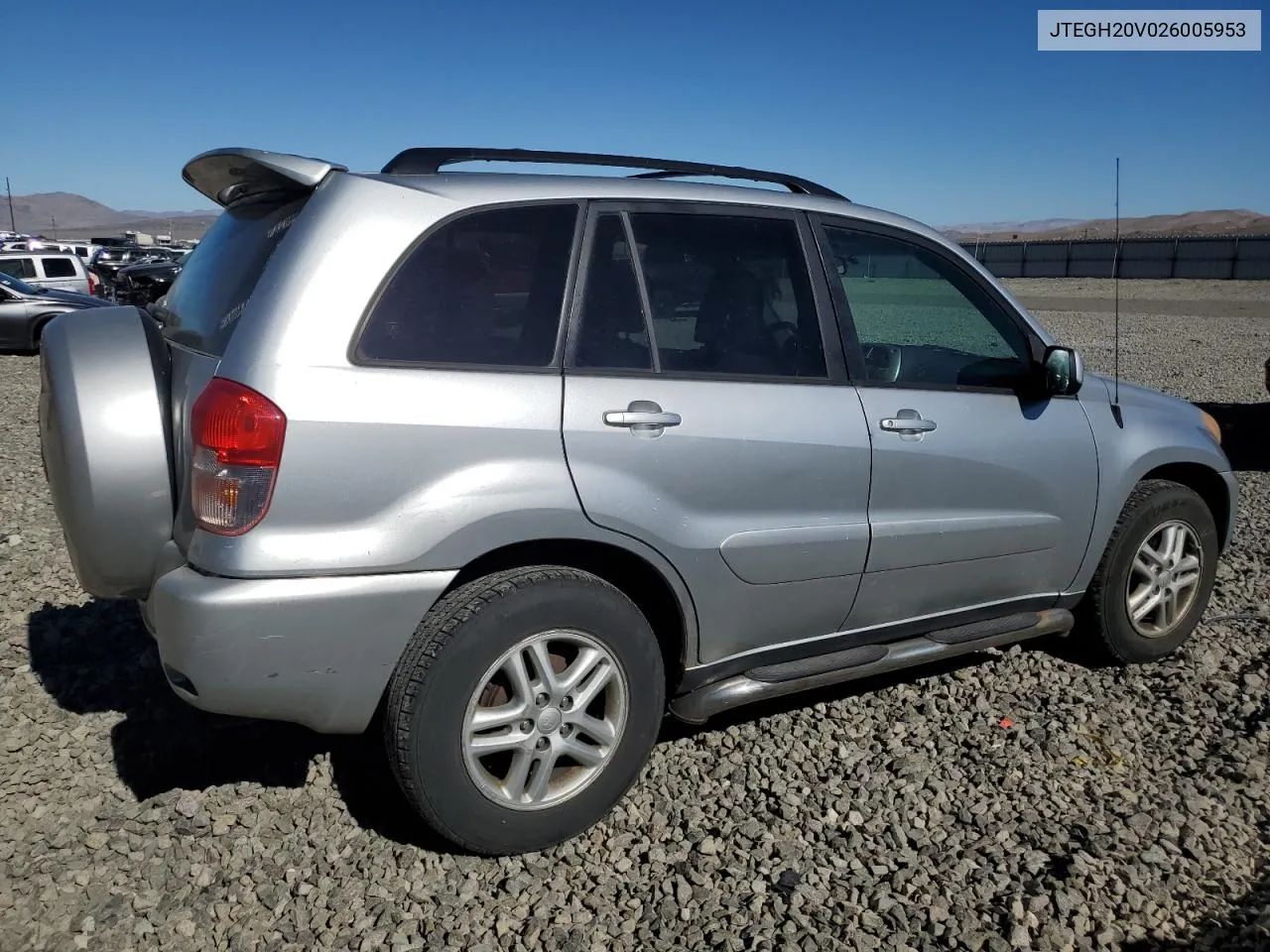 2002 Toyota Rav4 VIN: JTEGH20V026005953 Lot: 77707324