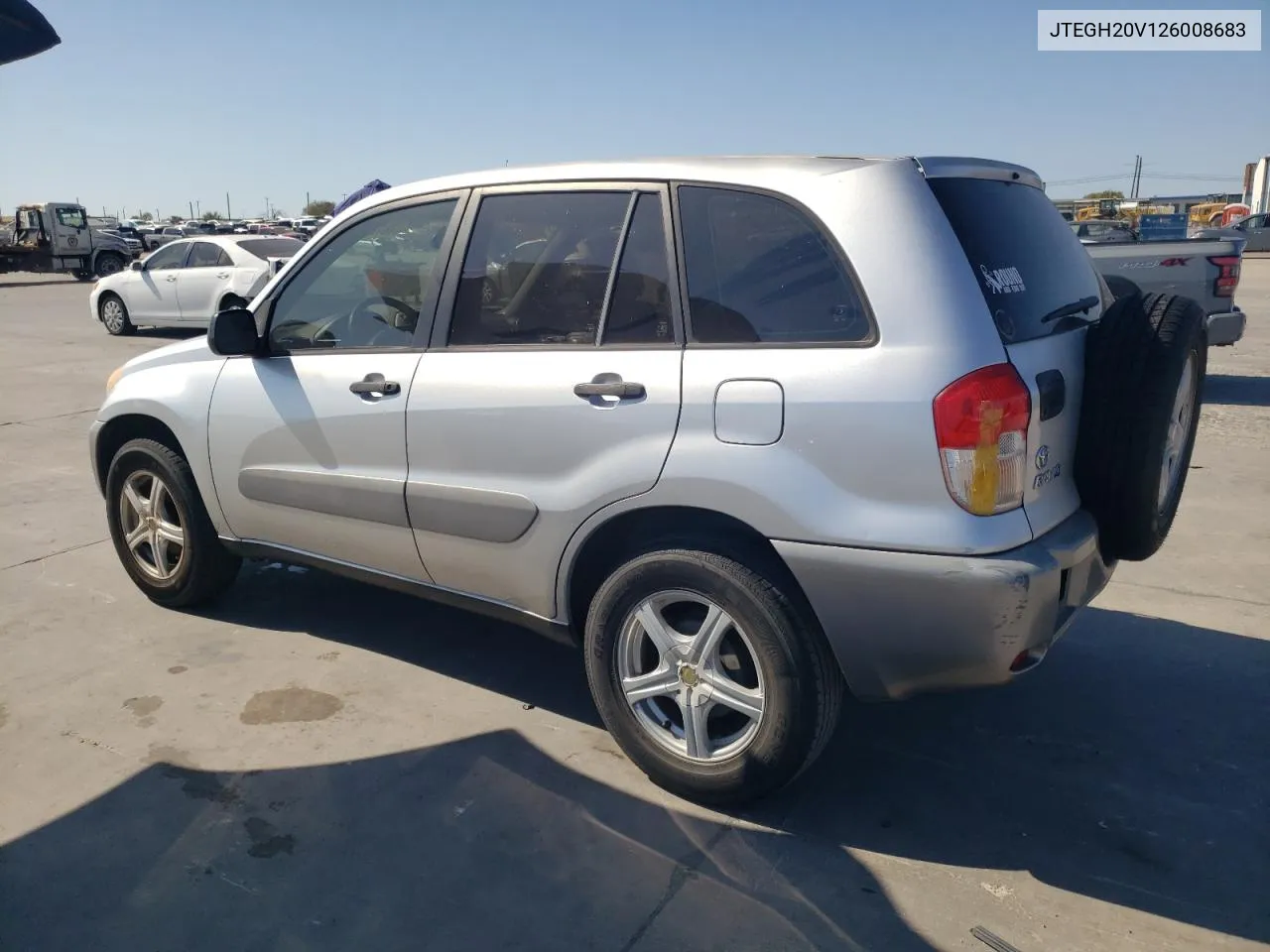 2002 Toyota Rav4 VIN: JTEGH20V126008683 Lot: 78176244