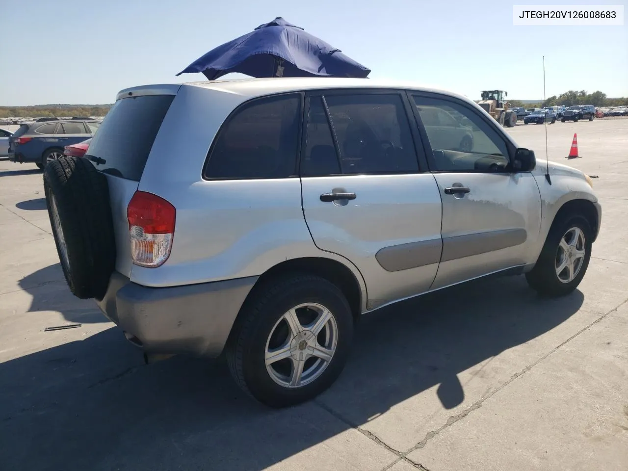 2002 Toyota Rav4 VIN: JTEGH20V126008683 Lot: 78176244