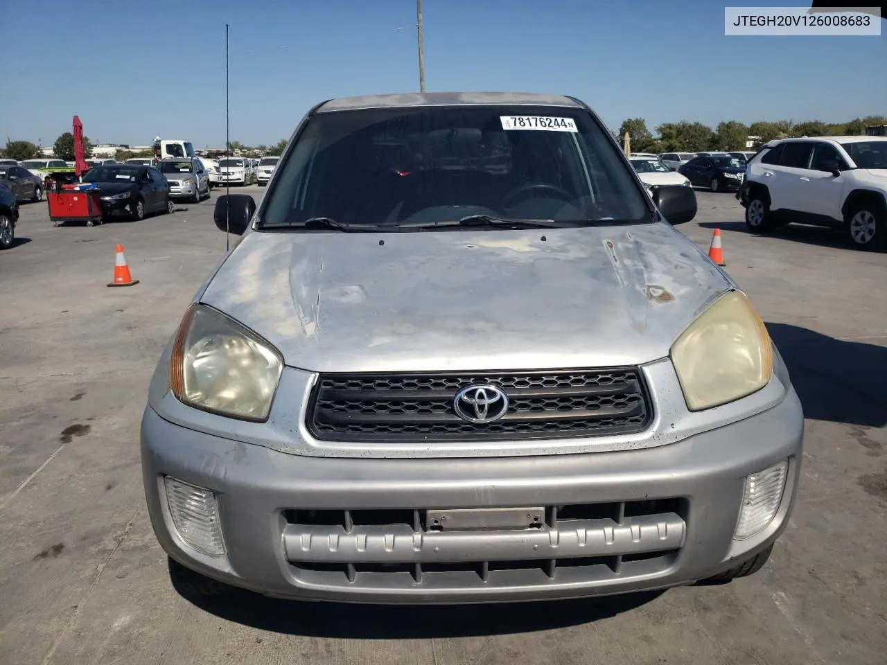 2002 Toyota Rav4 VIN: JTEGH20V126008683 Lot: 78176244