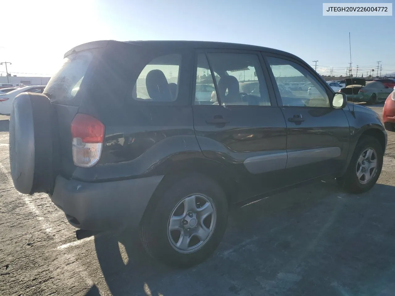 2002 Toyota Rav4 VIN: JTEGH20V226004772 Lot: 78383914