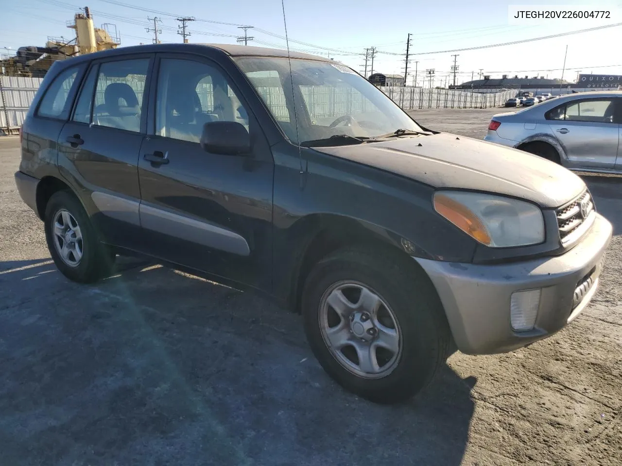 2002 Toyota Rav4 VIN: JTEGH20V226004772 Lot: 78383914