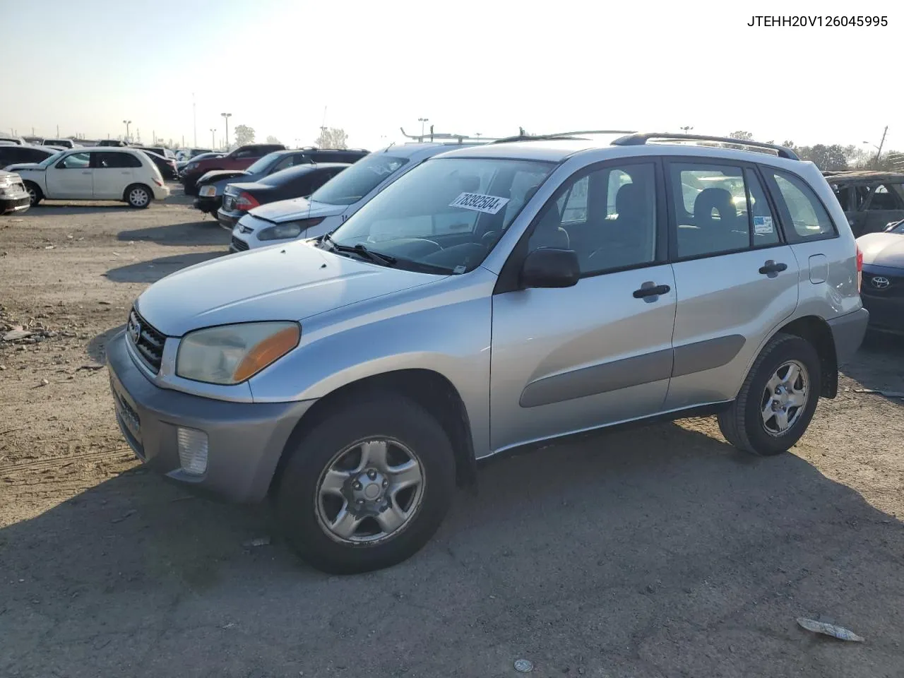 2002 Toyota Rav4 VIN: JTEHH20V126045995 Lot: 78392504