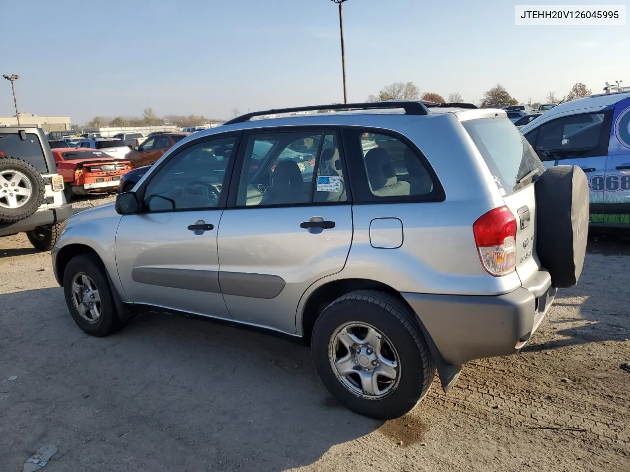 2002 Toyota Rav4 VIN: JTEHH20V126045995 Lot: 78392504