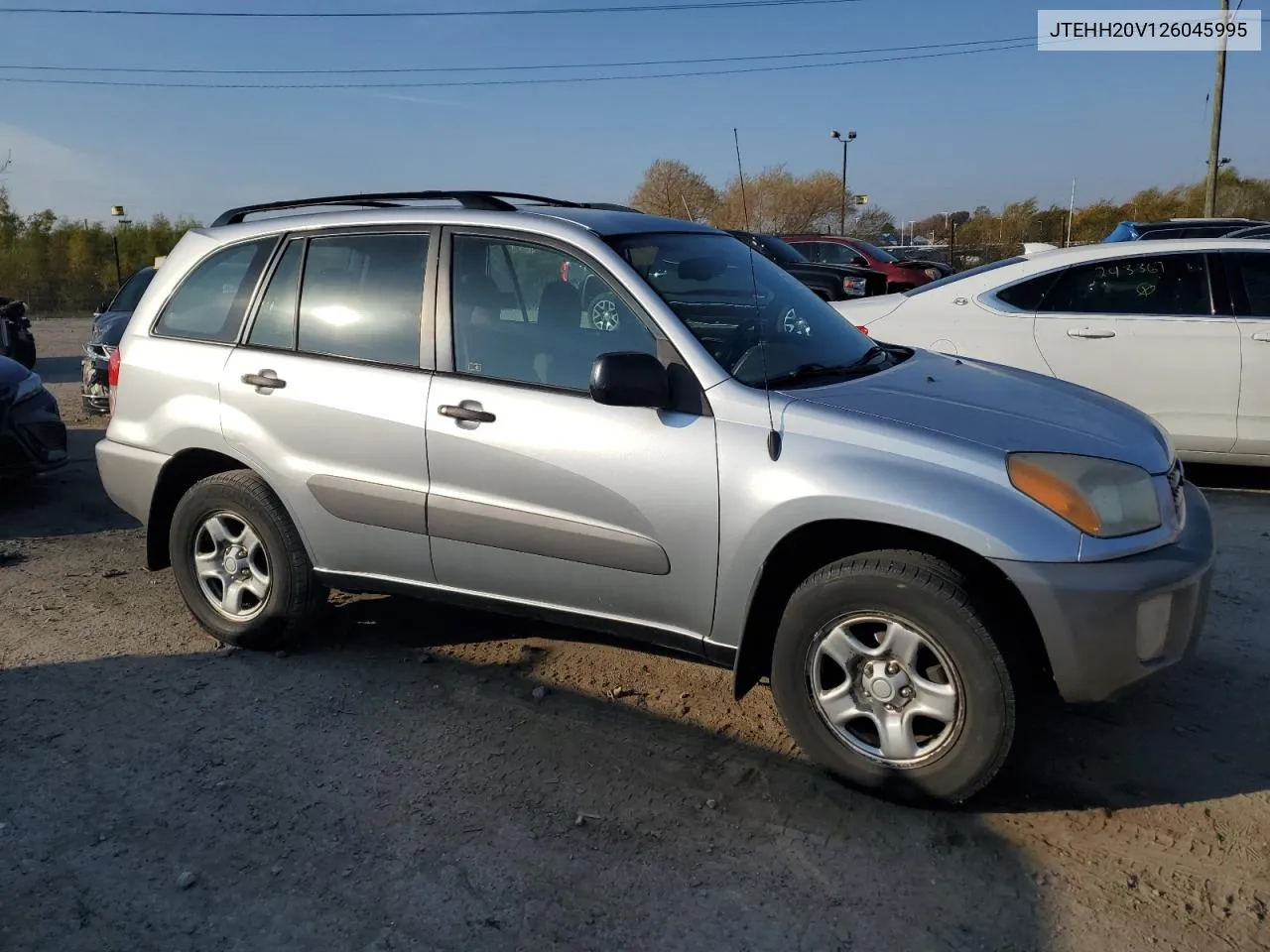 2002 Toyota Rav4 VIN: JTEHH20V126045995 Lot: 78392504