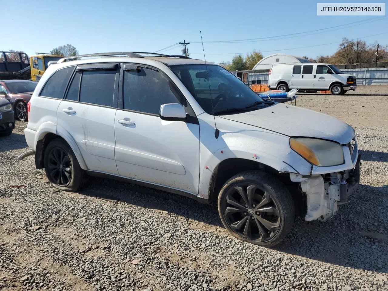 2002 Toyota Rav4 VIN: JTEHH20V520146508 Lot: 78476484